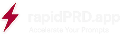 rapidPRD - Lightning-fast product requirements